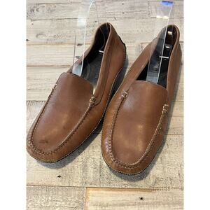 Cole Haan Brown Leather Loafer Driving Moccasins Women’s 8B D11894 Flaw